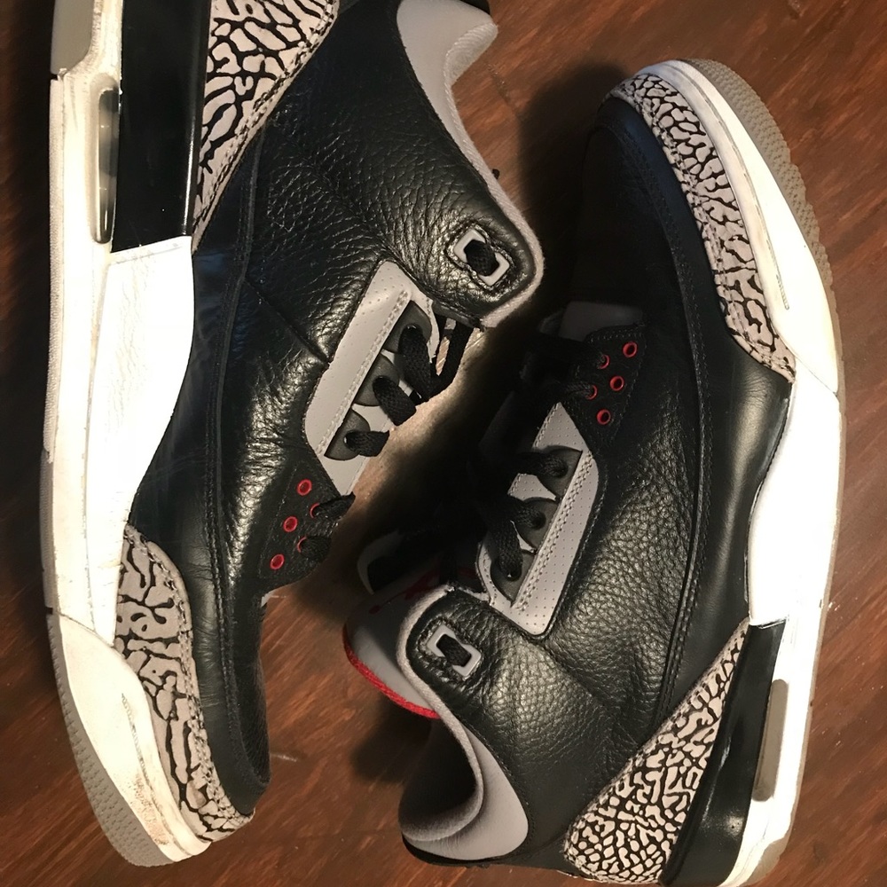 Jordan 3 black cement 2012